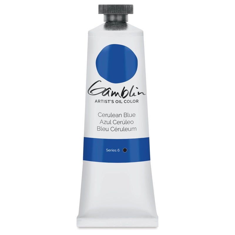 Gamblin Artist's Oil Colors cerulean blue 37 ml
